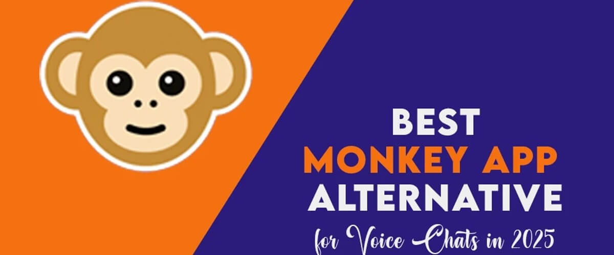 Young people using video chat on a Monkey app alternative platform